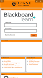 Mobile Screenshot of bb2.doane.edu
