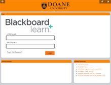 Tablet Screenshot of bb2.doane.edu